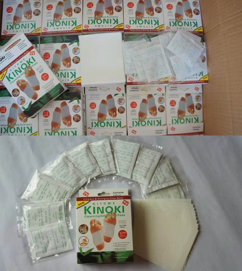 Parches desintoxicantes para pies KINOKI