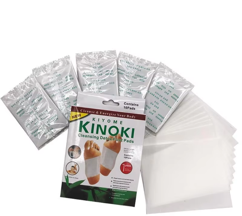 Parches desintoxicantes para pies KINOKI