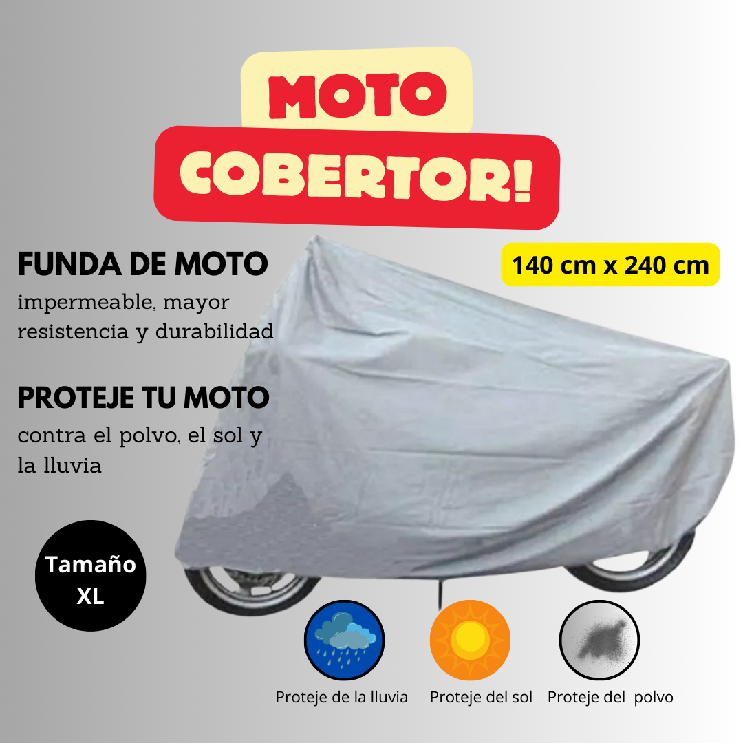 Cobertor Funda impermeable para moto