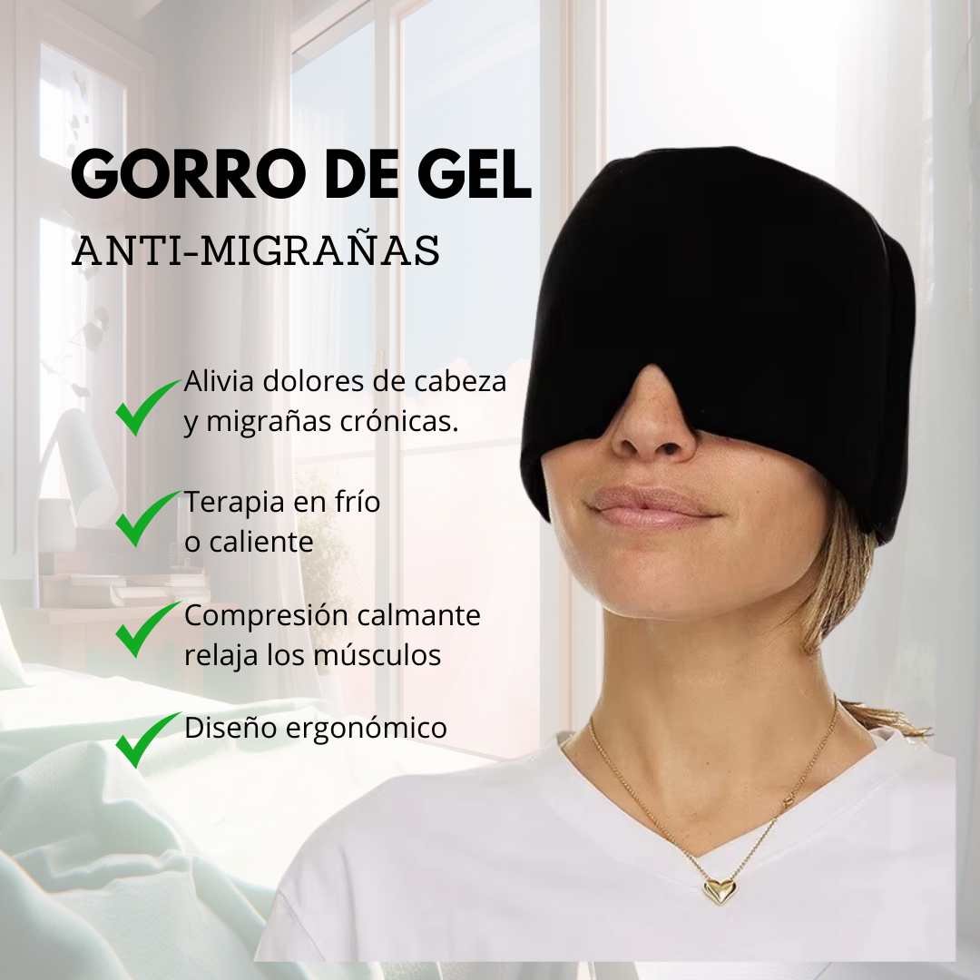 Gorro de Gel Anti migrañas