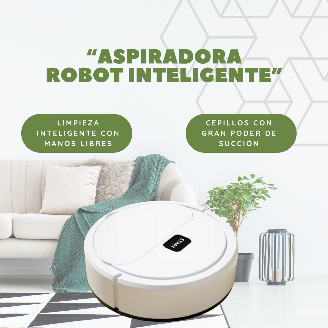 Aspiradora robot limpieza inteligente Clean Smart